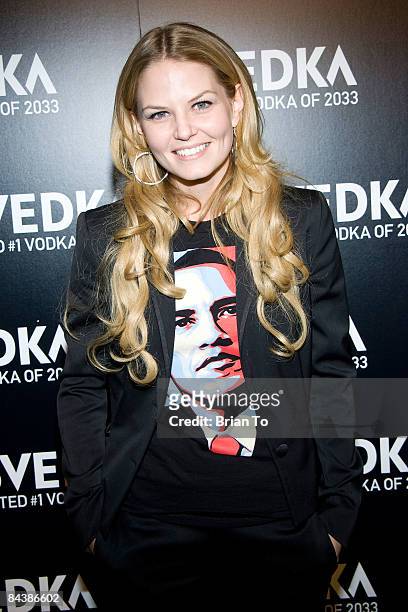 Actress Jennifer Morrison arrives at "THE FUTURE STARTS NOW"-SVEDKA Vodka Star-Studded Inauguration Party at GUYS Nightclub on January 20, 2009 in...