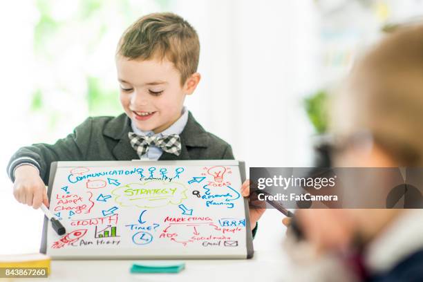business ideas - business strategy whiteboard stock pictures, royalty-free photos & images