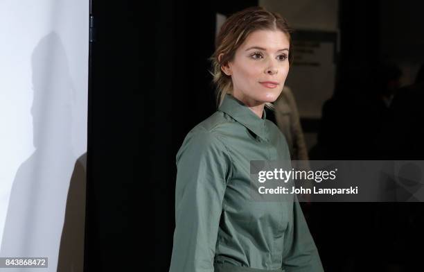 Kate Mara attends Noon By Noor September 2017, New York Fashion Week: The Shows at Gallery 3, Skylight Clarkson Sq on September 7, 2017 in New York...