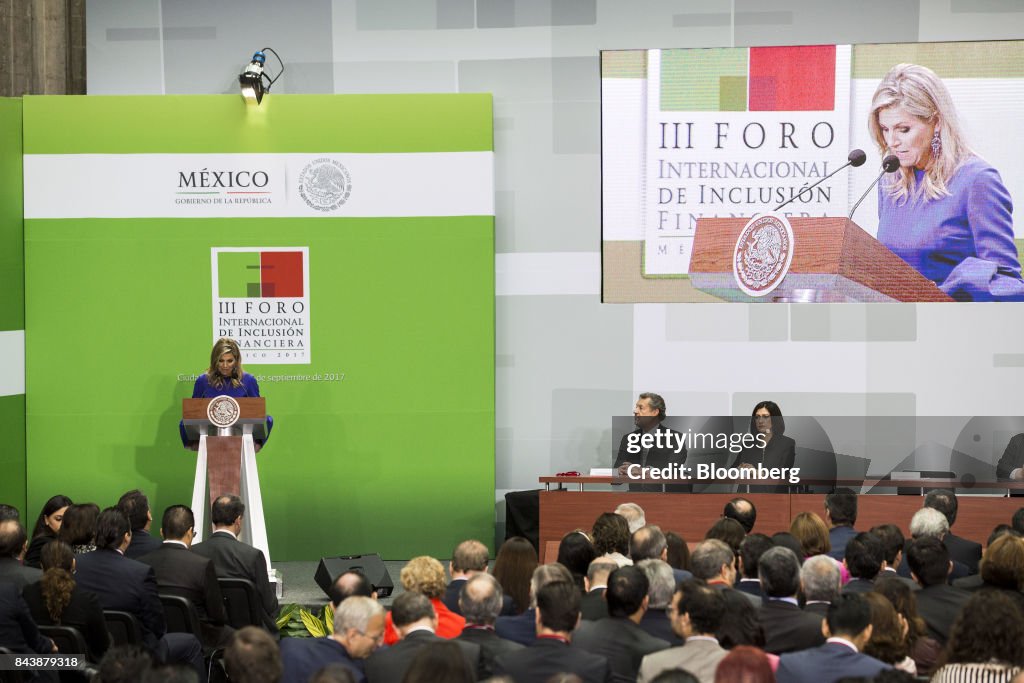 President Enrique Pena Nieto Hosts The Third Annual International Forum For Financial Inclusion