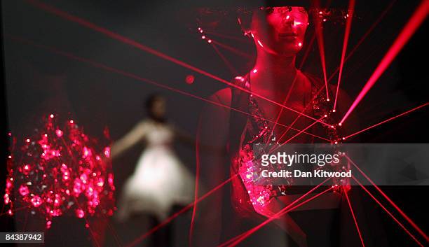 Creation by award winning designer and creative director of PUMA, Hussein Chalayan is displayed at the Design Museum on January 21, 2009 in London,...