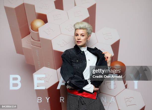 Kate Peck attends the Fenty Beauty by Rihanna Launch on September 8, 2017 in Sydney, Australia.