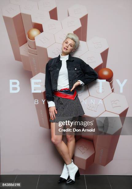 Kate Peck attends the Fenty Beauty by Rihanna Launch on September 8, 2017 in Sydney, Australia.