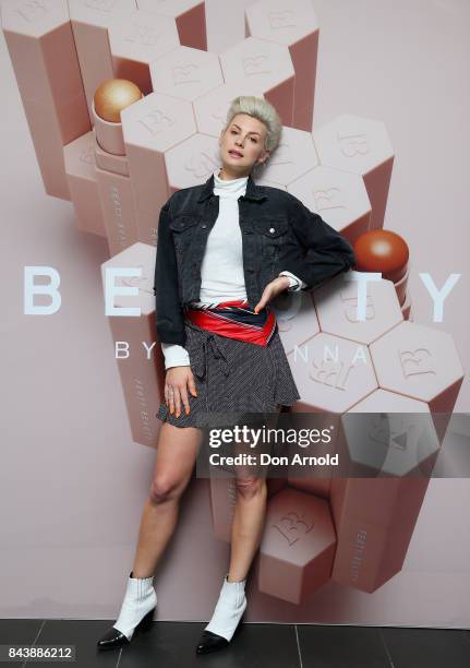 Kate Peck attends the Fenty Beauty by Rihanna Launch on September 8, 2017 in Sydney, Australia.