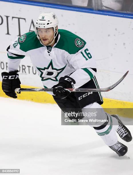 Ryan Garbutt of the Dallas Stars plays in the game against the Florida Panthers at BB&T Center on March 5, 2015 in Sunrise, Florida.