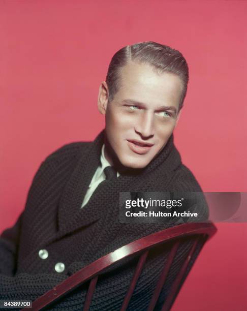 American actor Paul Newman , circa 1955.