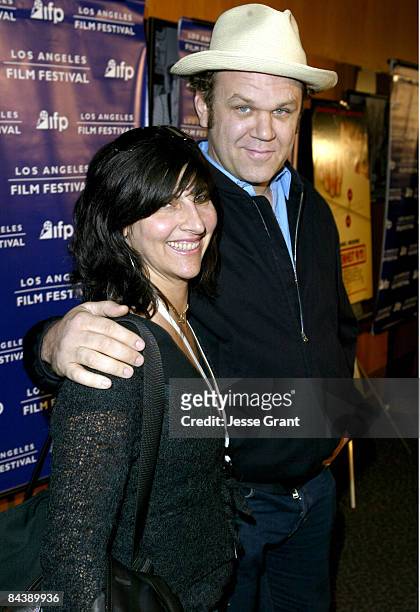 John C. Reilly and wife Alison Dickey
