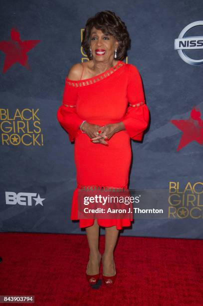 Congresswoman Maxine Waters attends Black Girls Rock at New Jersey Performing Arts Center on August 5, 2017 in Newark, New Jersey.