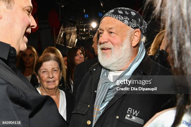 Photographer Bruce Weber attends the Calvin Klein Collection fashion show during New York Fashion Week on September 7, 2017 in New York City.