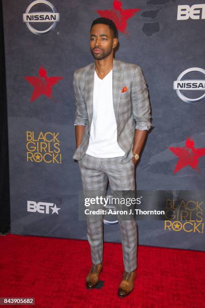 Actor Jay Ellis attends Black Girls Rock at New Jersey Performing Arts Center on August 5, 2017 in Newark, New Jersey.