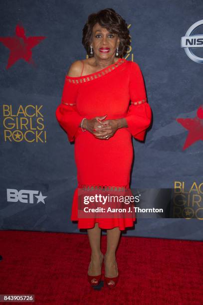 Congresswoman Maxine Waters attends Black Girls Rock at New Jersey Performing Arts Center on August 5, 2017 in Newark, New Jersey.