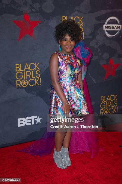 Actress Trinitee Stokes attends Black Girls Rock at New Jersey Performing Arts Center on August 5, 2017 in Newark, New Jersey.