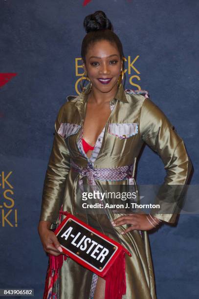 Actress Tiffany Haddish attends Black Girls Rock at New Jersey Performing Arts Center on August 5, 2017 in Newark, New Jersey.