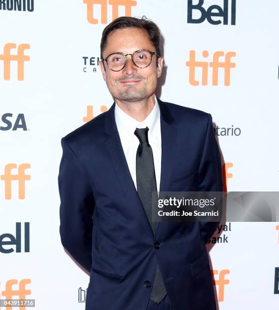 Michael Noer attends the 'Papillon' premiere during the 2017 Toronto International Film Festival at Princess of Wales Theatre on September 7, 2017 in...