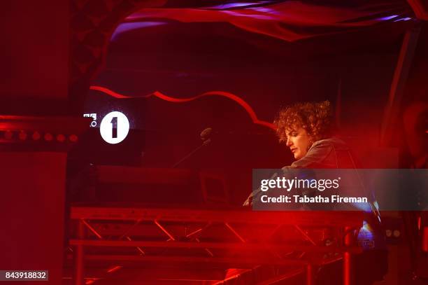 Annie Mac performs on the Temple stage for Radio 1 at Bestival at Lulworth Castle on September 7, 2017 in Wareham, England.