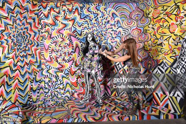 Artist Alexa Meade attends the Refinery29 Third Annual 29Rooms: Turn It Into Art event on September 7, 2017 in the Brooklyn borough of New York City...