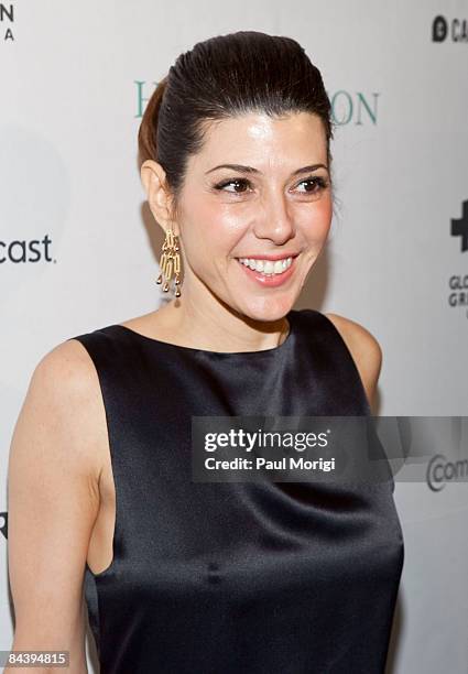 Actress Marisa Tomei attennds The Huffington Post pre-inaugural ball at the Newseum on January 19, 2009 in Washington, DC.