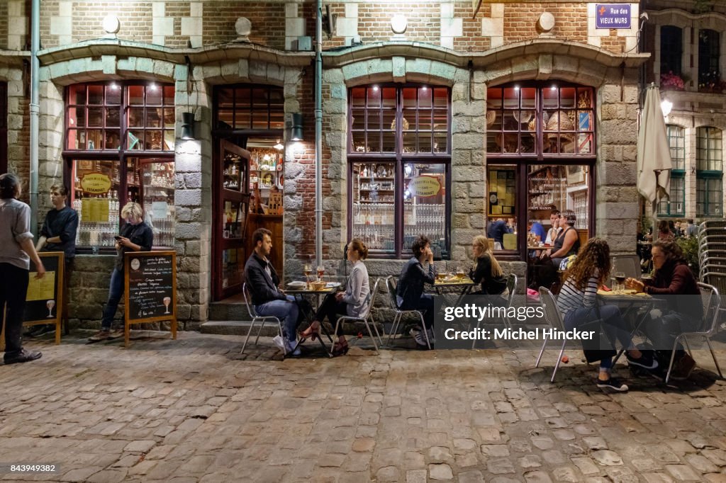 Des de Estaminet Rue Vieux Murs Lille