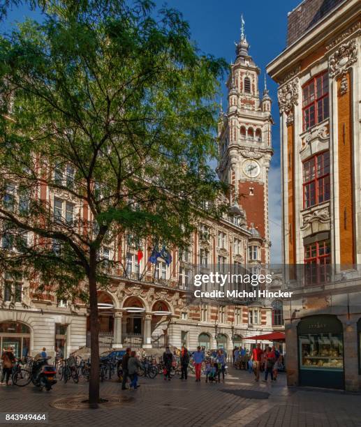 rue des 3 couronnes - lille france stock pictures, royalty-free photos & images