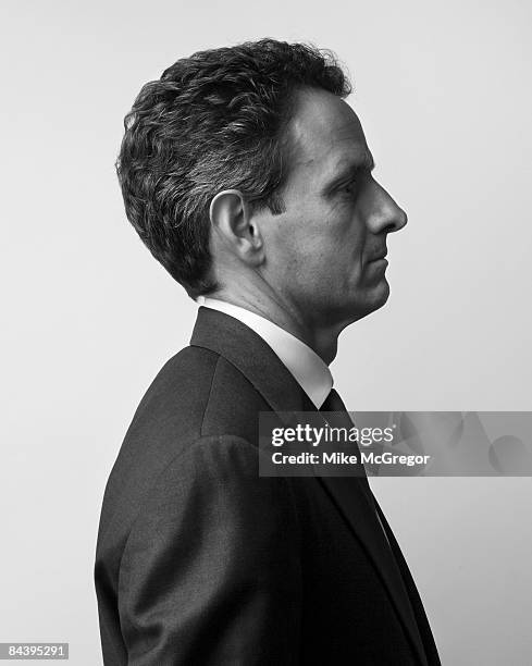 Tim Geithner 11 Timothy Geithner Time Magazine September 25 2008 Stock Photos, High ...