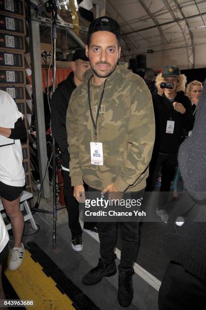 Ronnie Fieg attends Kith Sport fashion show during New York Fashion Week at the Classic Car Club on September 7, 2017 in New York City.