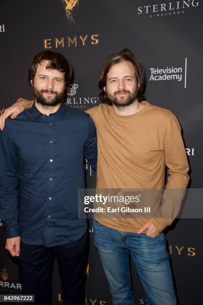 Ross Duffer and Matt Duffer attend the Television Academy Celebrates Nominees For Outstanding Casting at Montage Beverly Hills on September 7, 2017...