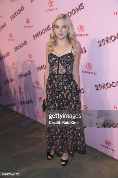 MacKenzie Mauzy attends 29Rooms Opening Night 2017 on September 7, 2017 in New York City.