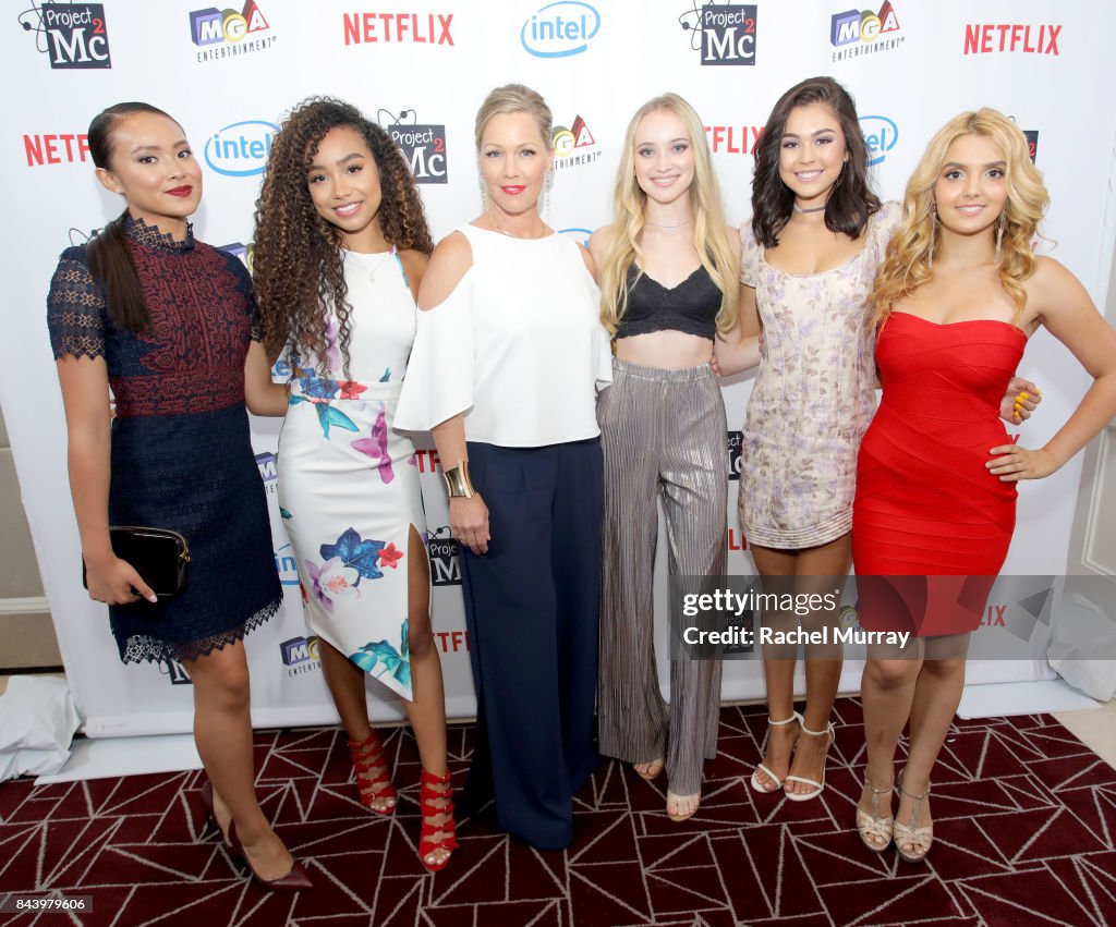 Project Mc2 Cast Members Ysa Penarejo Genneya Walton Host Jennie News Photo Getty Images Project Mc2 Cast Members Ysa Penarejo Genneya Walton Host Jennie News Photo Getty Images