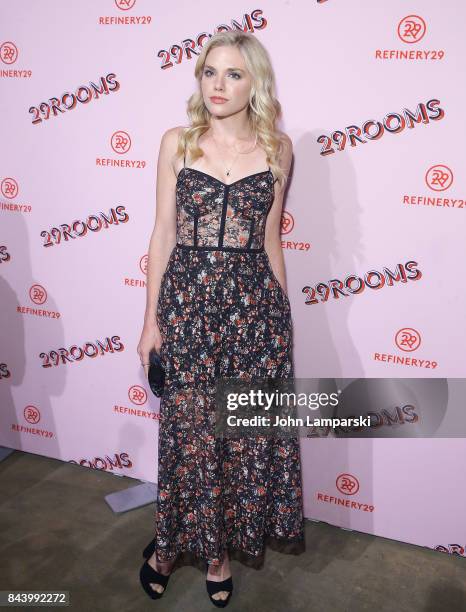 MacKenzie Mauzy attends 29Rooms opening night 2017 on September 7, 2017 in New York City.