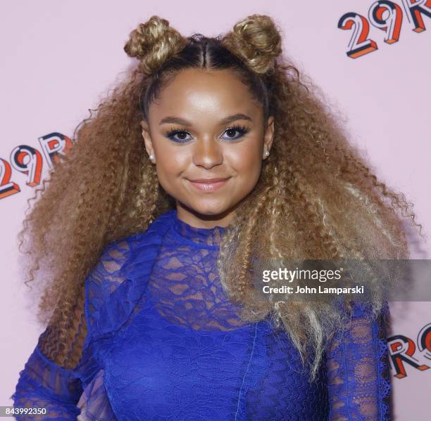 Rachel Crow attends 29Rooms opening night 2017 on September 7, 2017 in New York City.