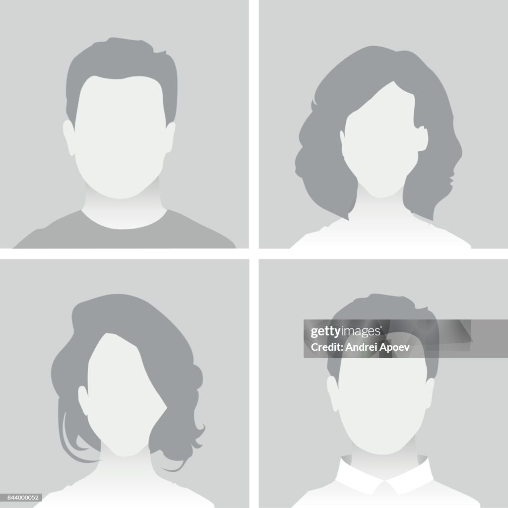 Defaultimage Placeholder Examples Default Placeholder Man And Woman High-Res Vector Graphic - Getty Images