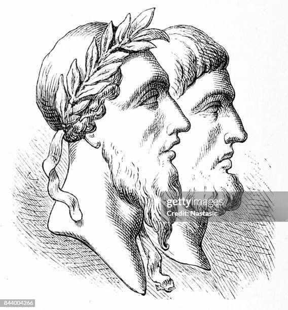 romulus, remus - 8th century bc stock illustrations