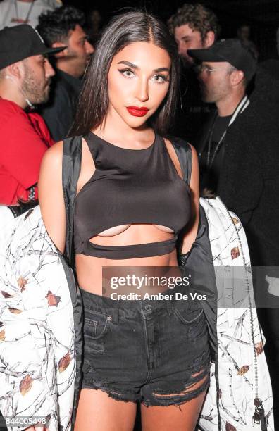 Model Chantel Jeffries attends Kith Sport fashion show at Classic Car Club on September 7, 2017 in New York City.