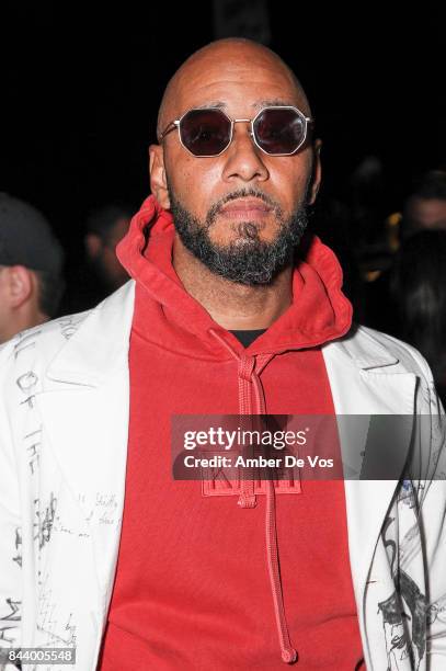 Musician Swizz Beatz attends Kith Sport fashion show at Classic Car Club on September 7, 2017 in New York City.
