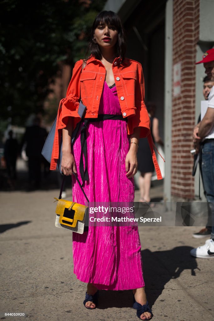 New York Fashion Week - Street Style - Day 1