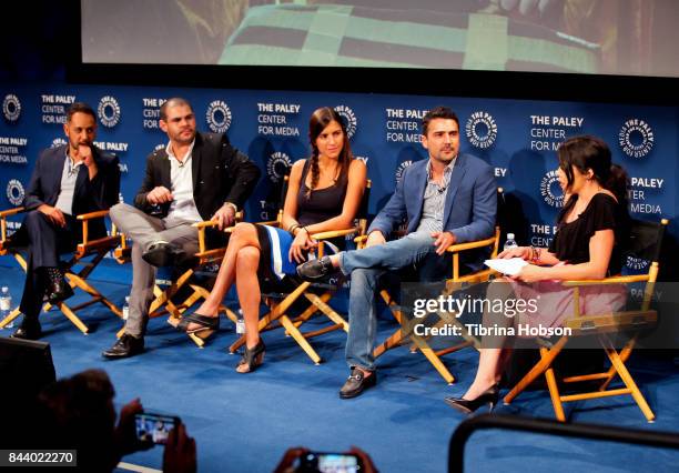 Humberto Busto, Marco de la O, Camila Jimenez Villa, Daniel Posada and Yarel Ramos attend the Paley Center for Media's 11th annual PaleyFest Fall TV...