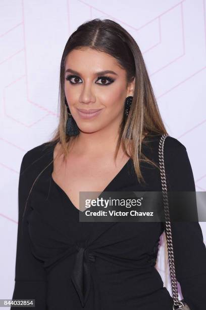 Karime Pindter of Acapulco Shore attends the Liverpool Fashion Fest Autumn/Winter at Fronton Mexico on September 7, 2017 in Mexico City, Mexico.