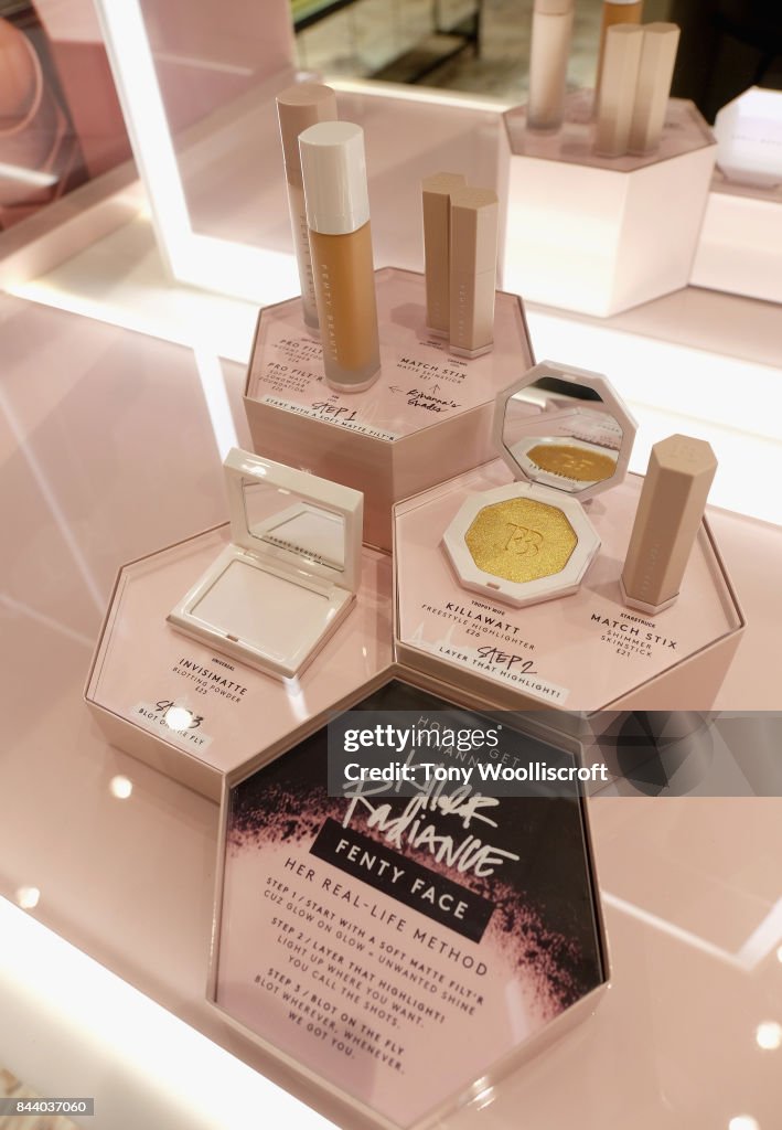 Fenty Beauty by Rihanna launches at Harvey Nichols on September