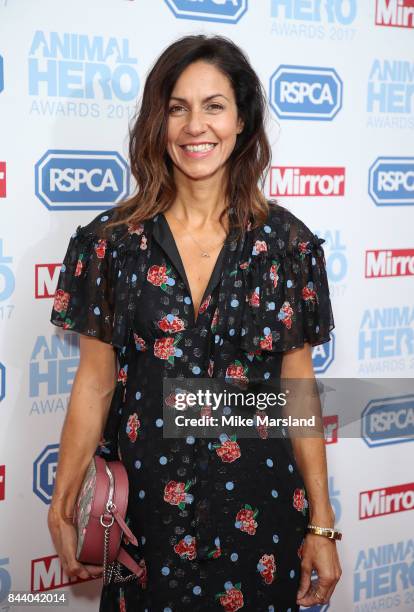 Julia Bradbury attends the Animal Hero Awards 2017 at The Grosvenor House Hotel on September 7, 2017 in London, England.