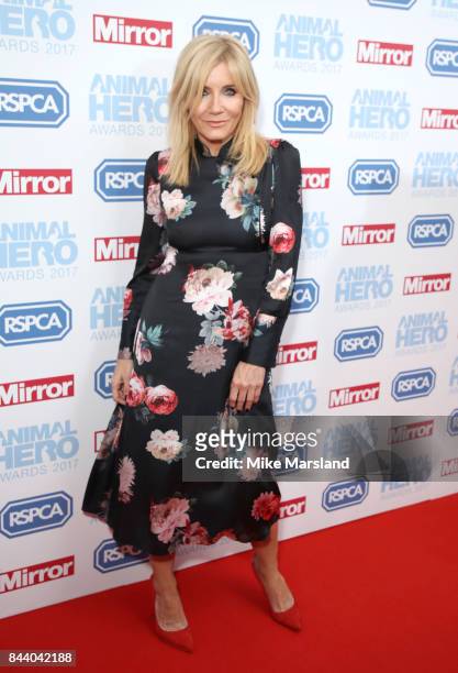 Michelle Collins attends the Animal Hero Awards 2017 at The Grosvenor House Hotel on September 7, 2017 in London, England.