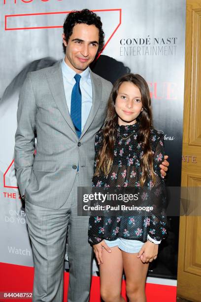 Zac Posen attends Brooks Brothers with The Cinema Society host the premiere of "House of Z" at Crosby Street Hotel on September 7, 2017 in New York...