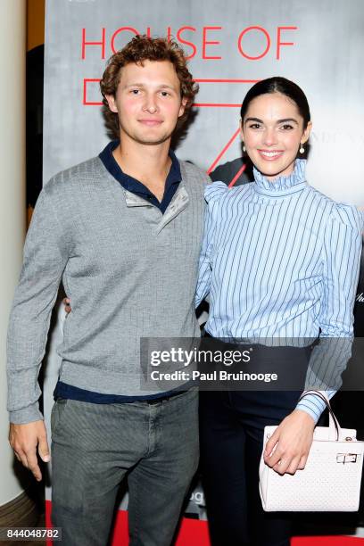 Warren Elgort attends Brooks Brothers with The Cinema Society host the premiere of "House of Z" at Crosby Street Hotel on September 7, 2017 in New...