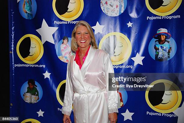 Program founder Genevieve Piturro attends Pajama Program's Obama Pajama Party Inauguration Charity Ball to Benefit Children in Need at Ronald Reagan...