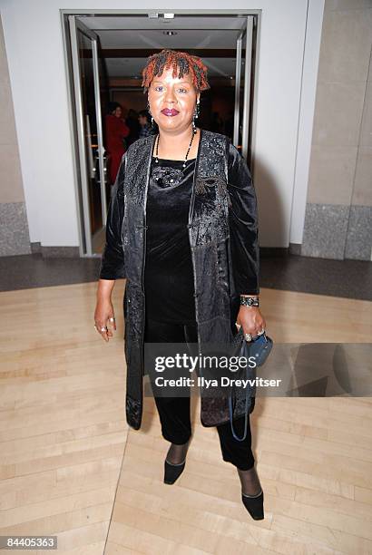 Author Nikki Grimes attends Pajama Program's Obama Pajama Party Inauguration Charity Ball to Benefit Children in Need at Ronald Reagan Building on...