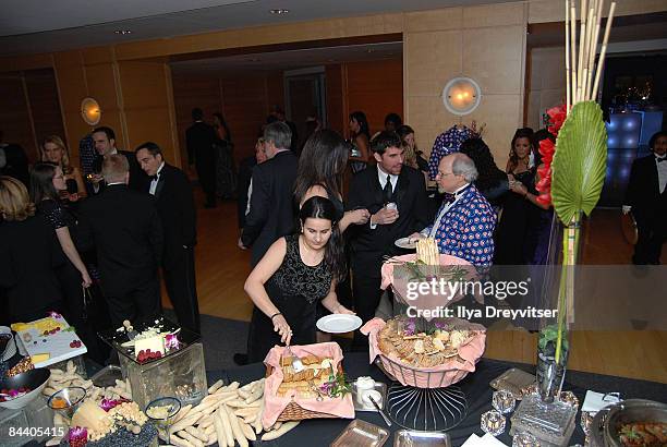 Guests mingle at Pajama Program's Obama Pajama Party Inauguration Charity Ball to Benefit Children in Need at Ronald Reagan Building on January 18,...