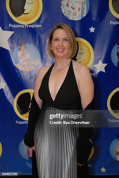 Judy Cooper attends Pajama Program's Obama Pajama Party Inauguration Charity Ball to Benefit Children in Need at Ronald Reagan Building on January...