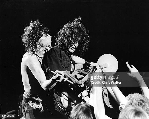 Aerosmith 1984 Steven Tyler and Joe Perry