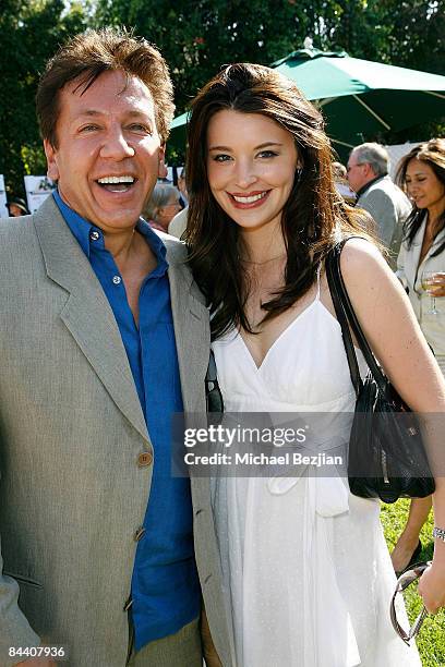 Ross King and Brianna Deutsch attend the Britweek 50th Anniversary Celebration on April 26 2008 in Los Angeles, California.