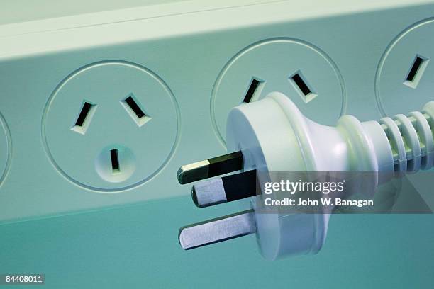 australian plug and socket - 2008 fotografías e imágenes de stock