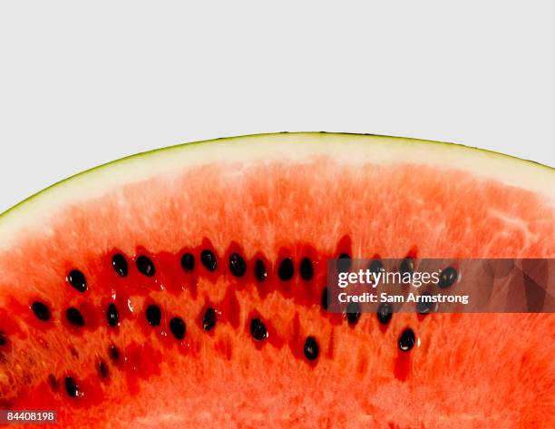 slice of watermelon - past�èque photos et images de collection